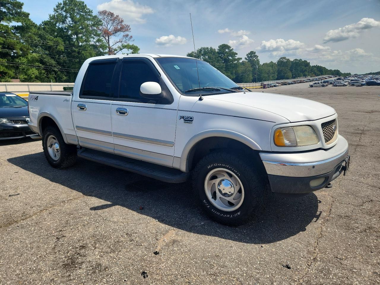 2001 Ford F150 Supercrew Белый vin: 1FTRW08L31KB97658