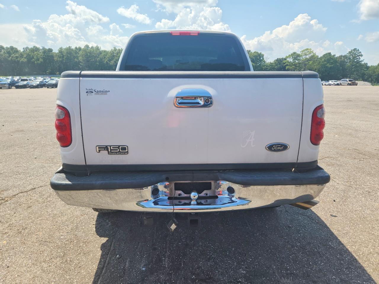 2001 Ford F150 Supercrew Белый vin: 1FTRW08L31KB97658