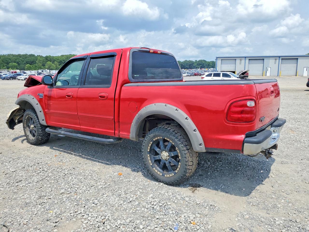 2001 Ford F150 Supercrew Red vin: 1FTRW08L31KC05032