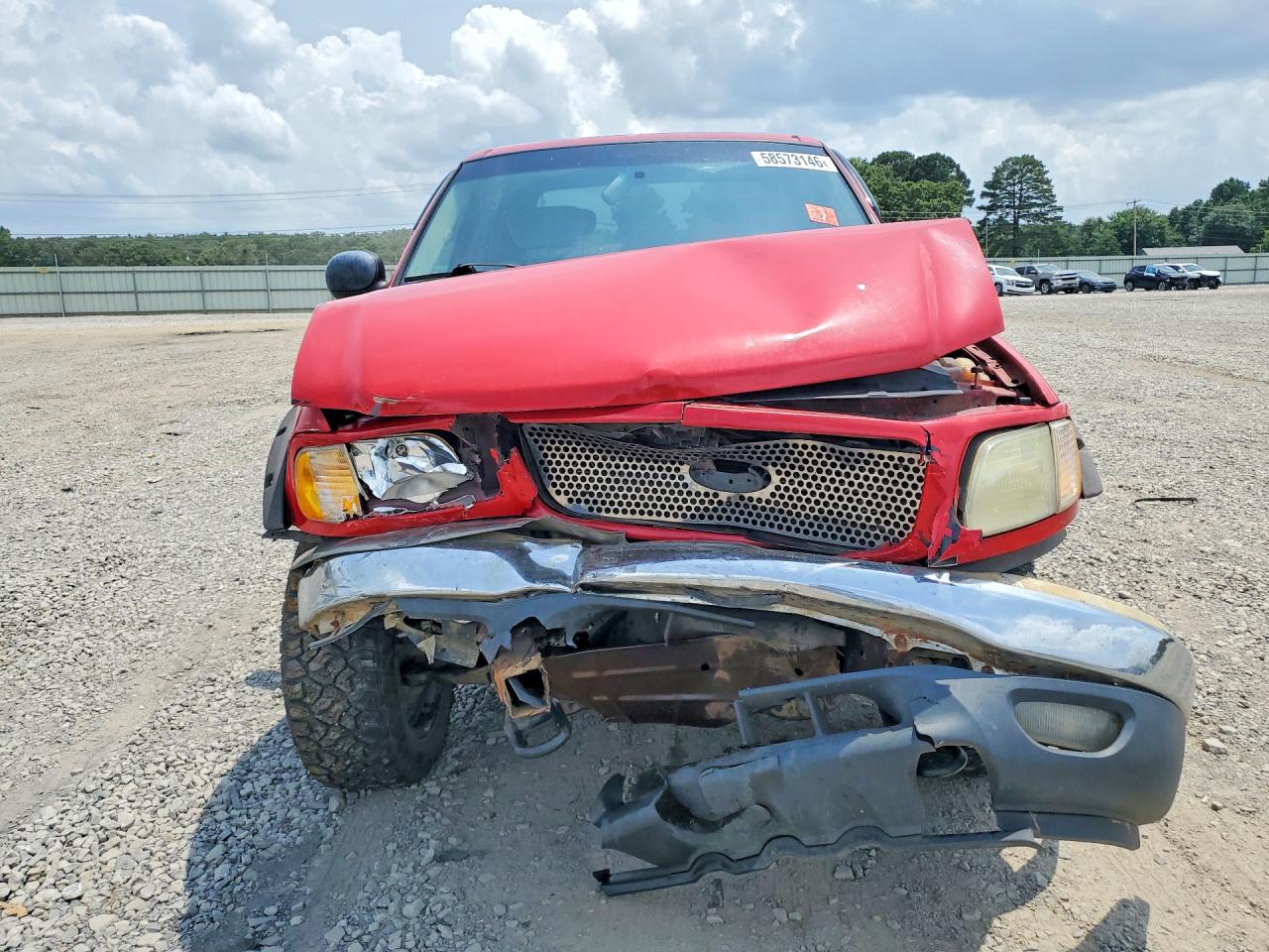 2001 Ford F150 Supercrew Red vin: 1FTRW08L31KC05032