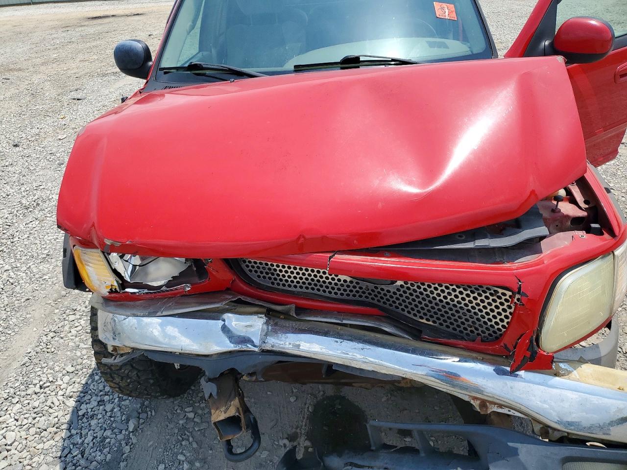 2001 Ford F150 Supercrew Red vin: 1FTRW08L31KC05032