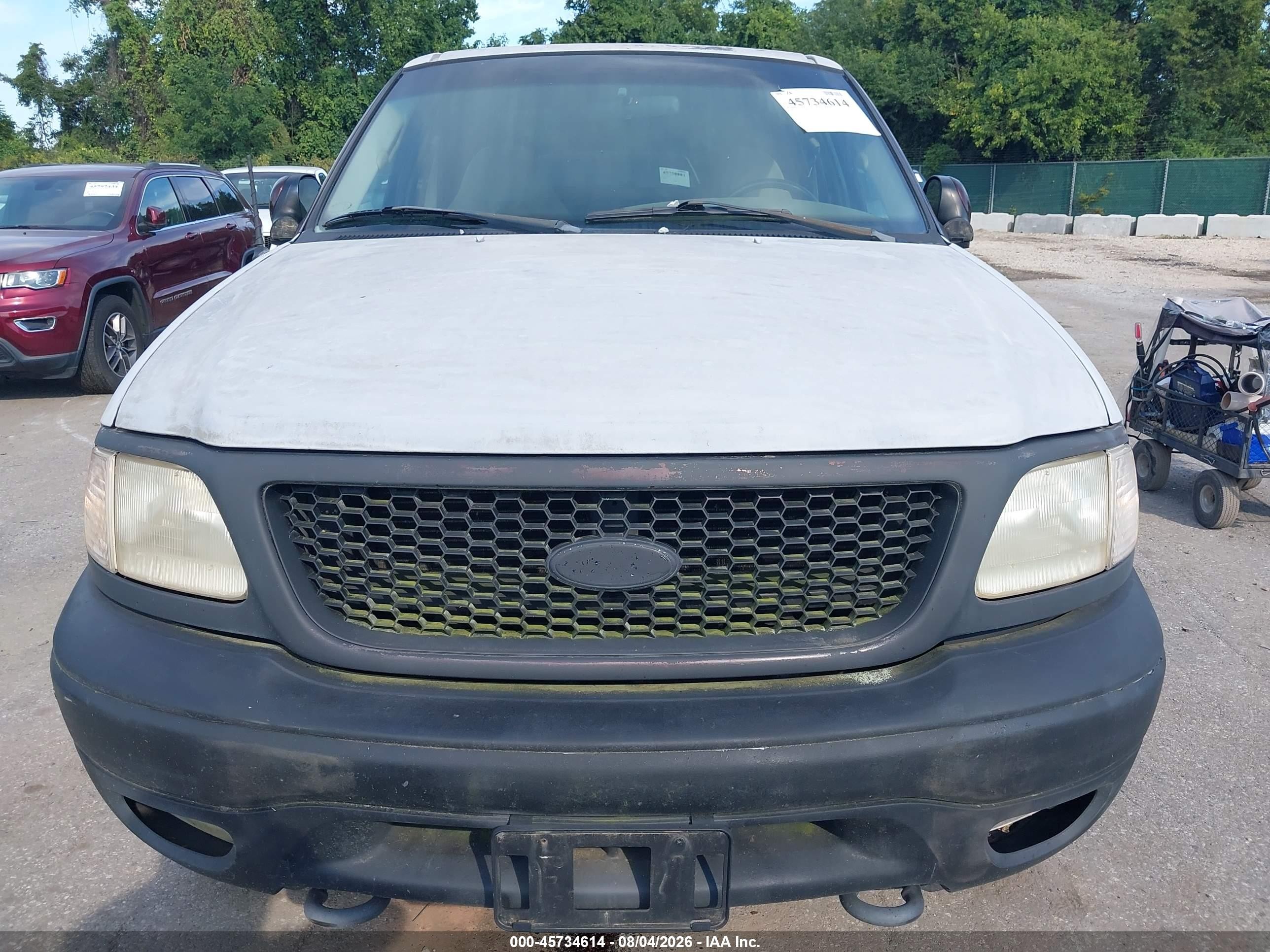 2001 Ford F-150 King Ranch Edition/lariat/xlt Maroon vin: 1FTRW08L31KD83331