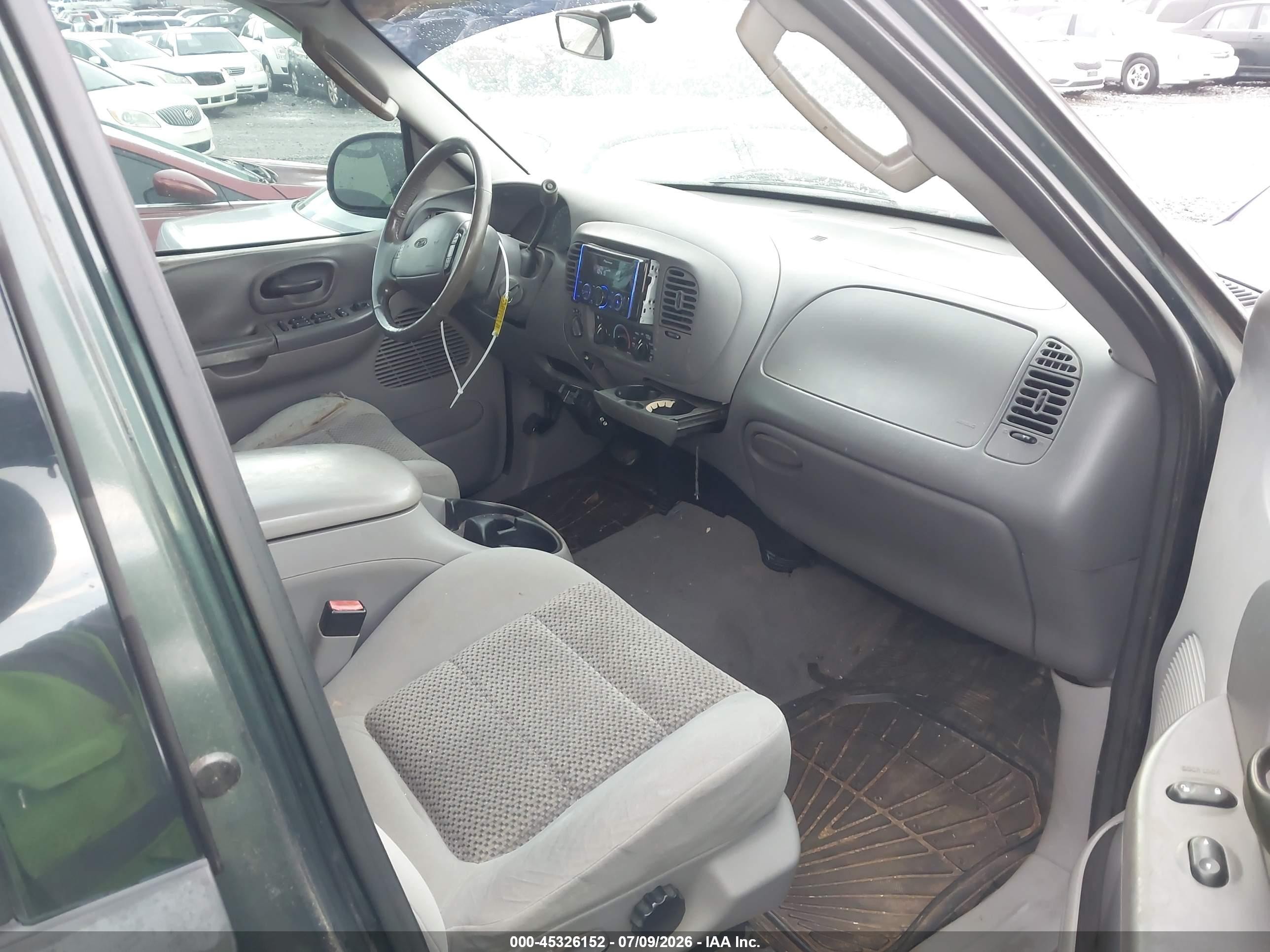 2002 Ford F-150 Lariat/xlt Green vin: 1FTRW08L32KC53695