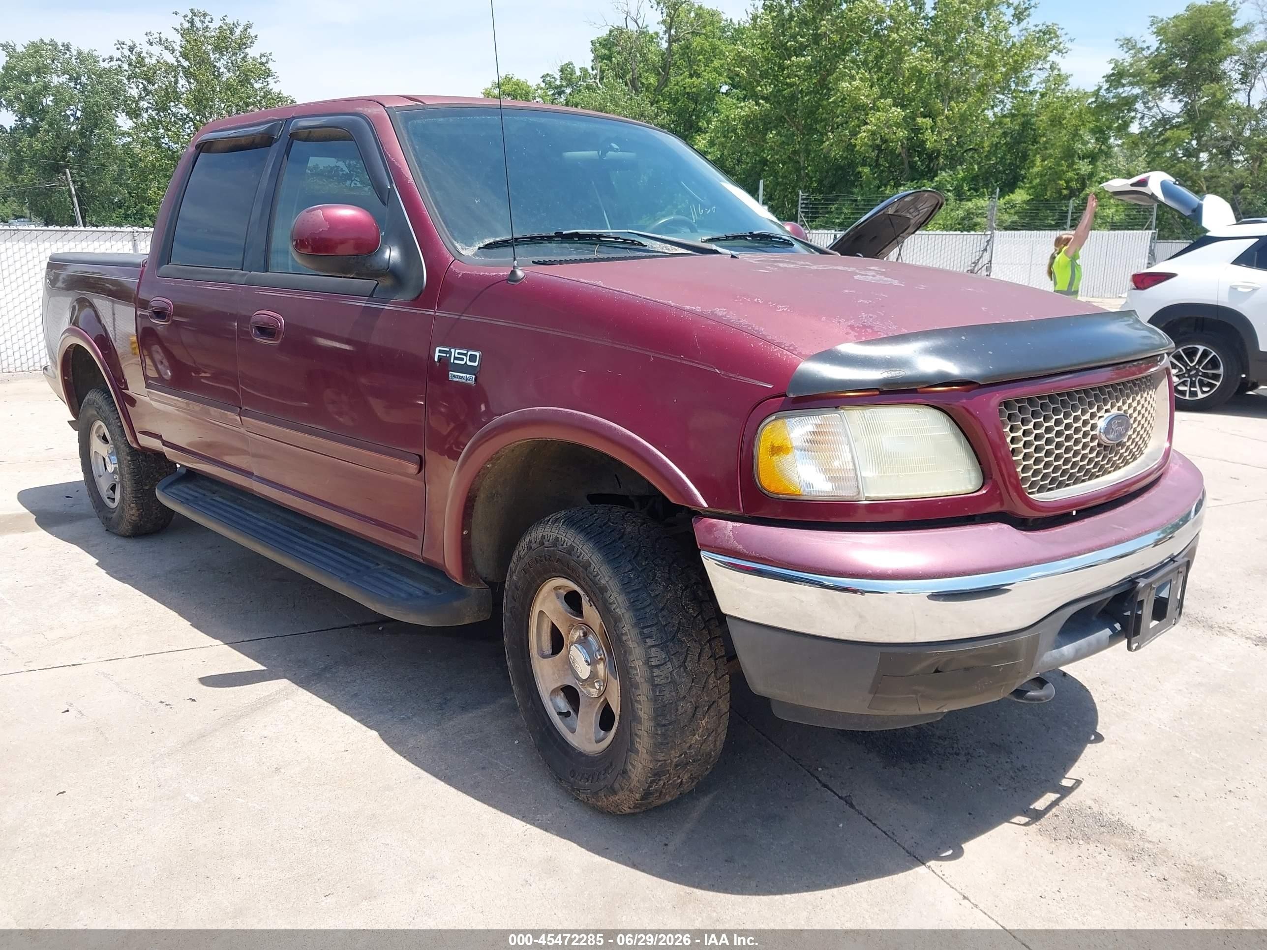 2003 Ford F-150 Lariat/xlt Brown vin: 1FTRW08L33KB15186