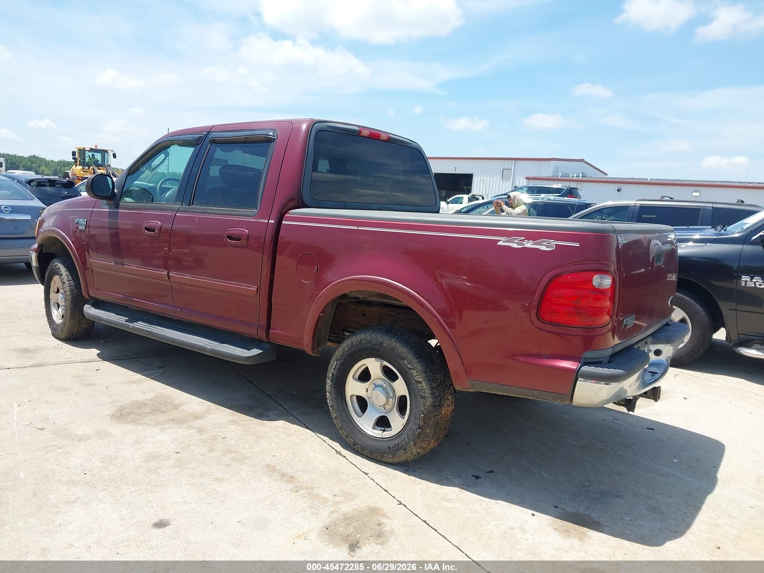 2003 Ford F-150 Lariat/xlt Brown vin: 1FTRW08L33KB15186
