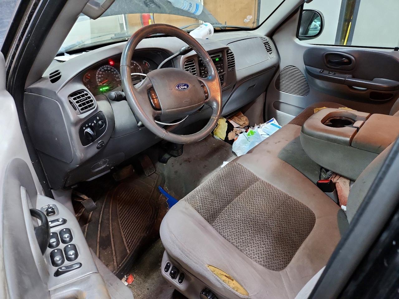2003 Ford F150 Supercrew Black vin: 1FTRW08L33KC56226