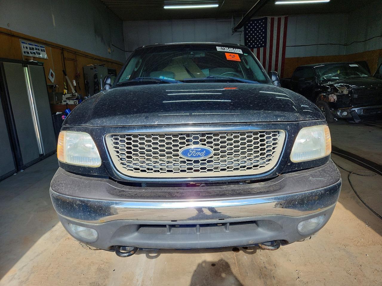 2003 Ford F150 Supercrew Black vin: 1FTRW08L33KC56226