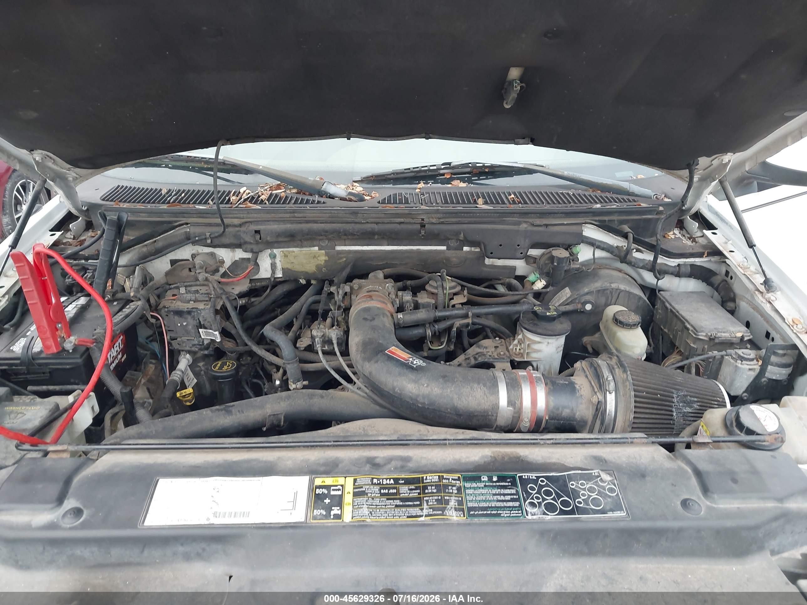 2003 Ford F-150 Lariat/xlt White vin: 1FTRW08L33KC70191