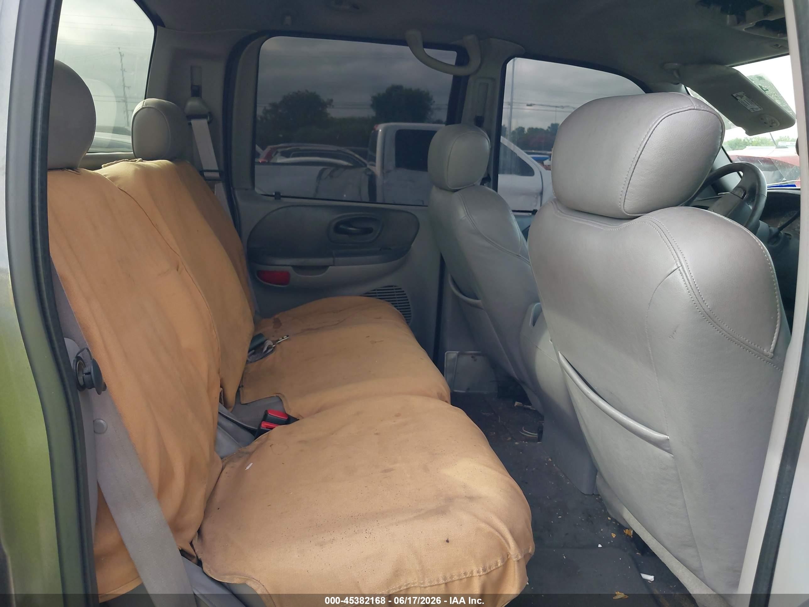 2003 Ford F-150 Lariat/xlt Серый vin: 1FTRW08L33KD57802