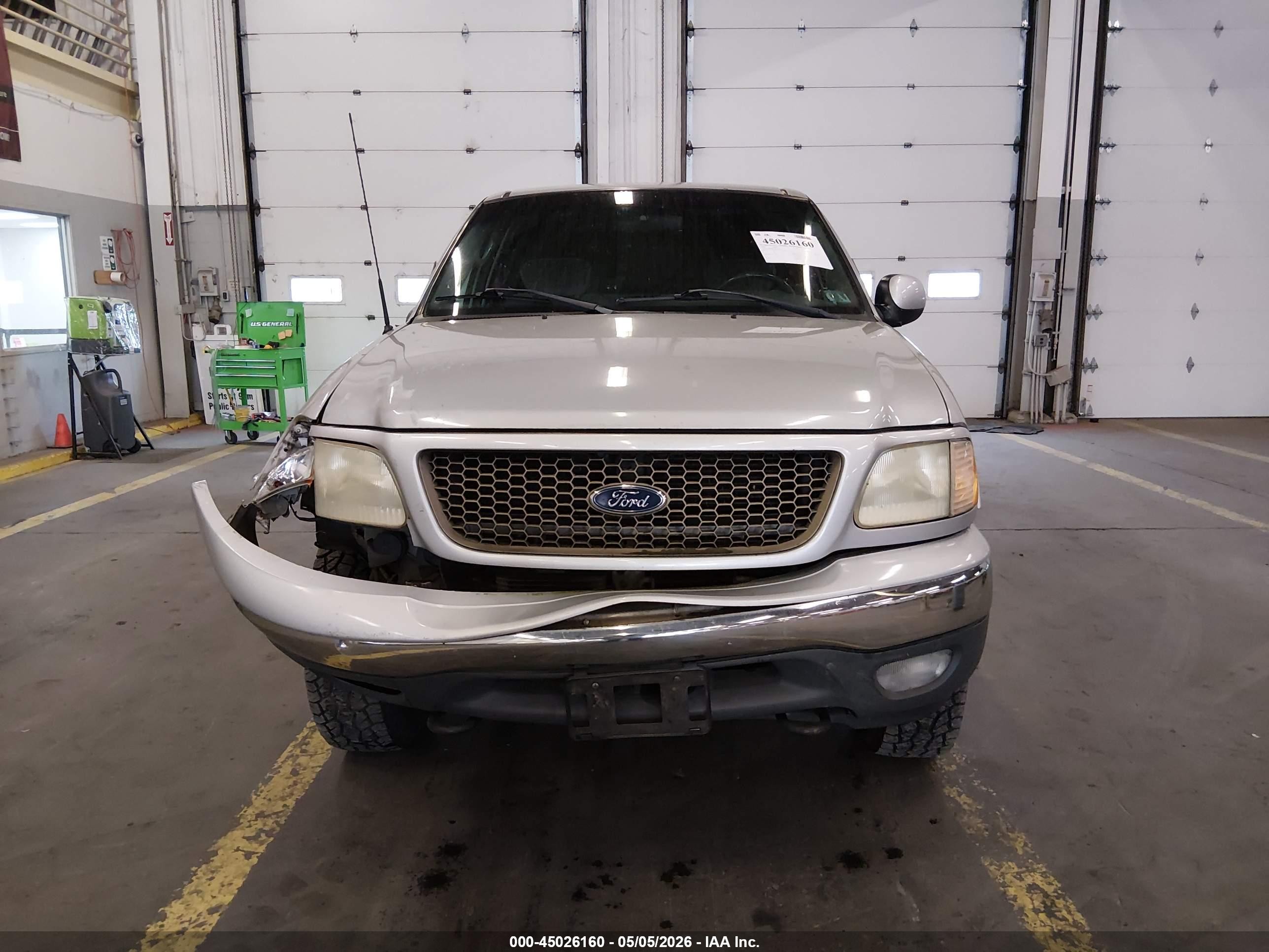 2002 Ford F-150 Lariat/xlt Silver vin: 1FTRW08L42KD25164