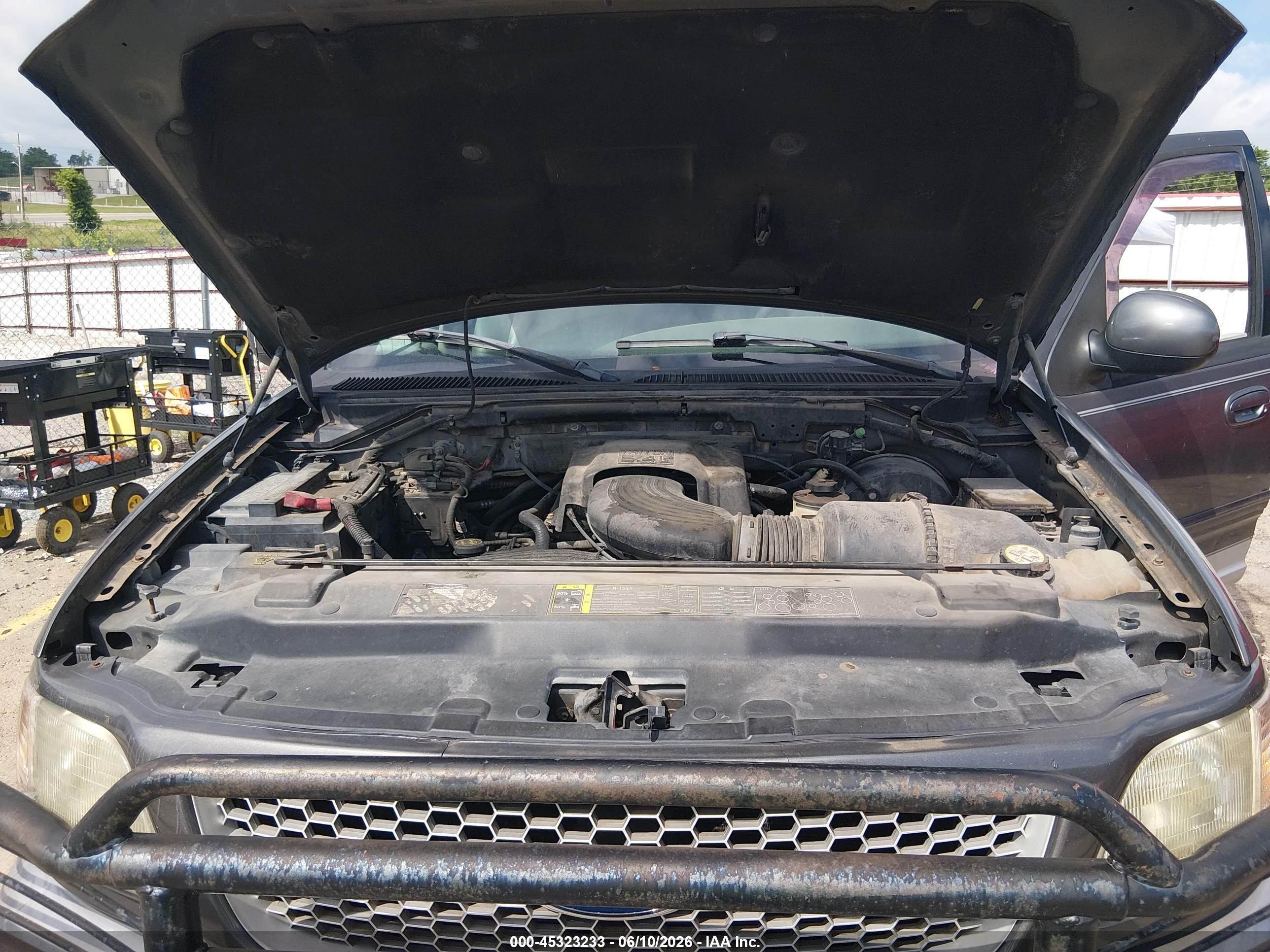 2002 Ford F-150 Lariat/xlt Серый vin: 1FTRW08L42KE06875