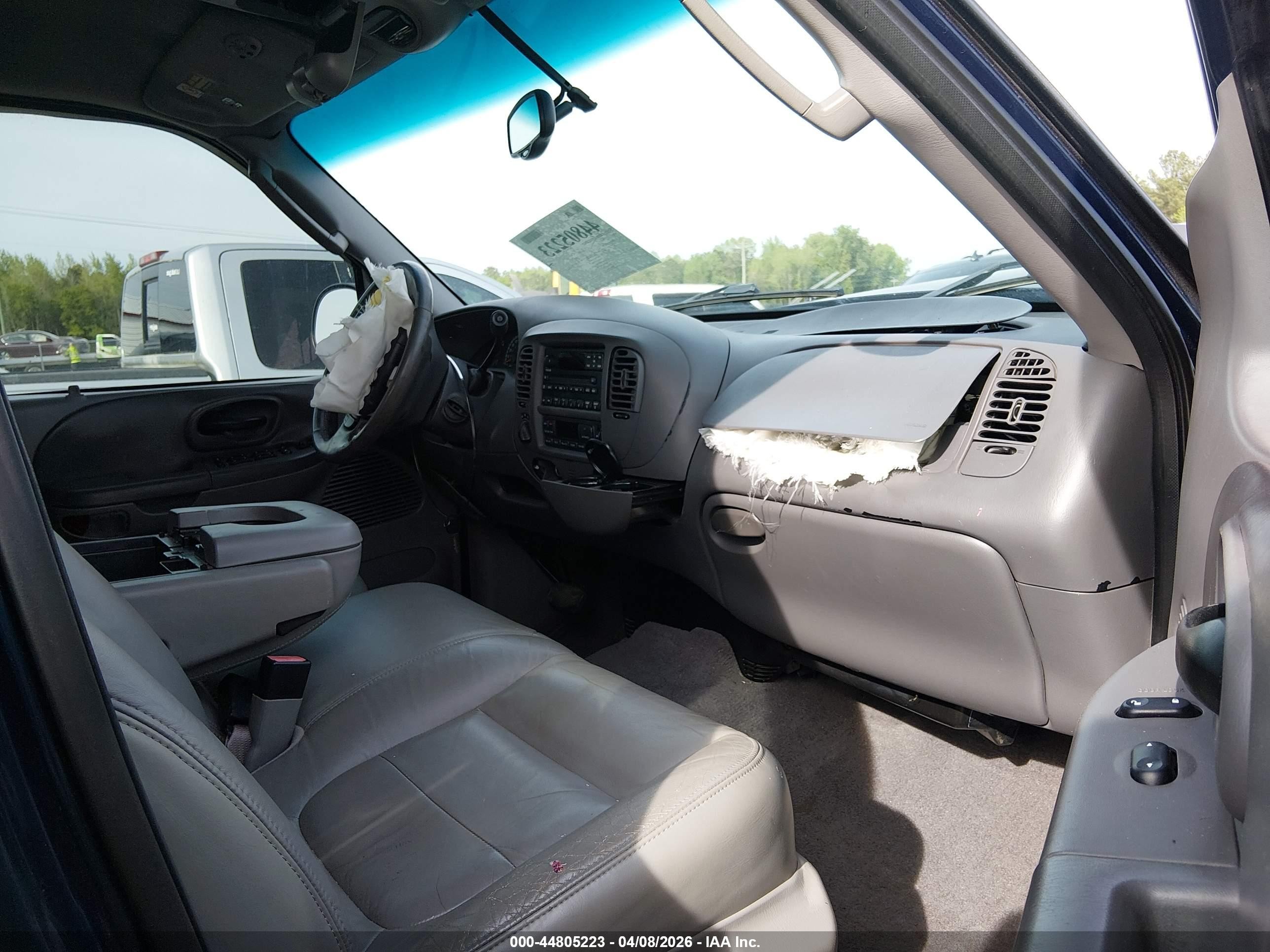 2002 Ford F-150 Lariat/xlt Dark Blue vin: 1FTRW08L42KE25894