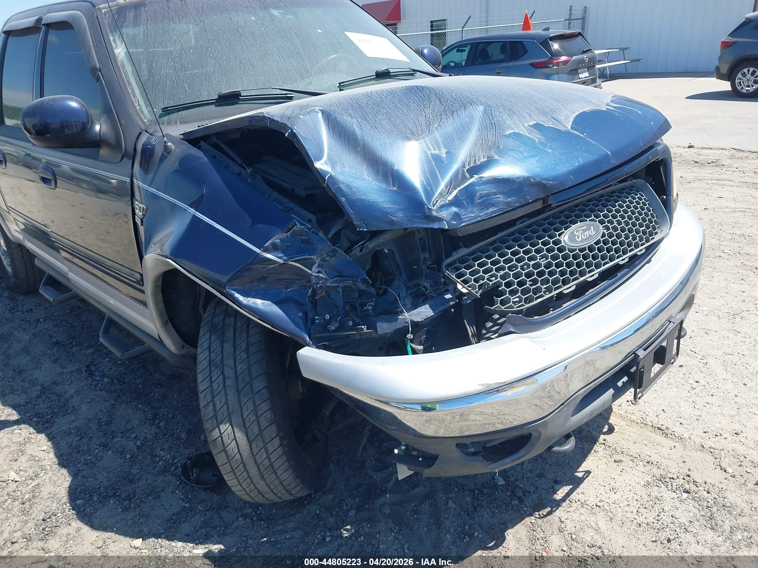 2002 Ford F-150 Lariat/xlt Dark Blue vin: 1FTRW08L42KE25894