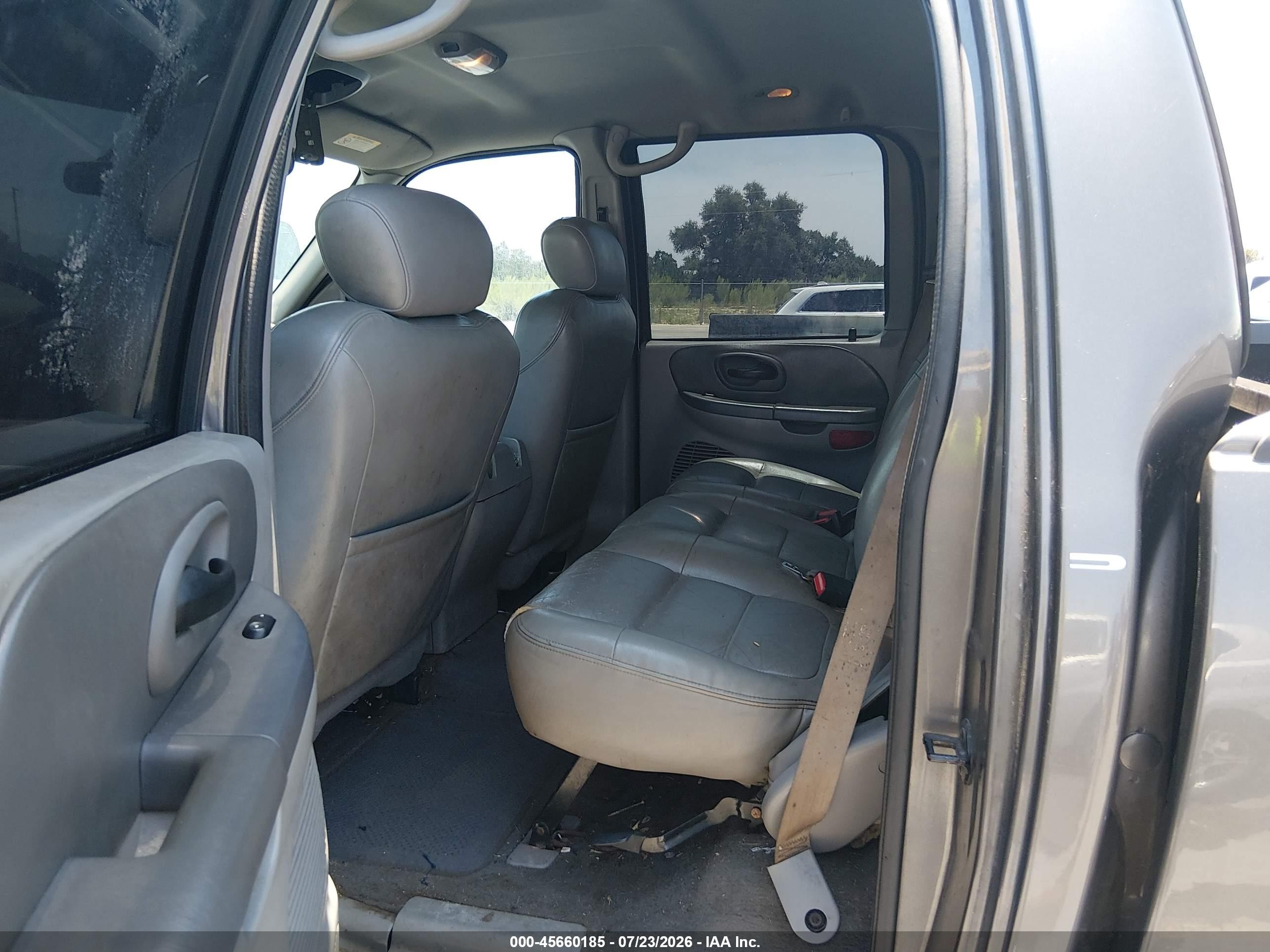 2003 Ford F-150 Lariat/xlt Gray vin: 1FTRW08L43KC21761