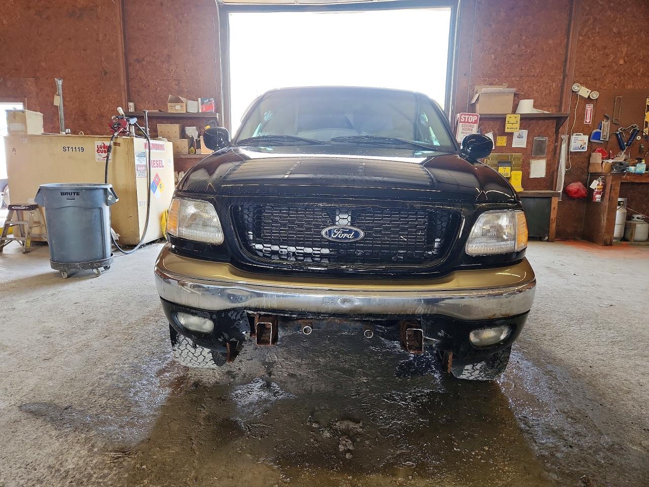 2003 Ford F150 Supercrew Black vin: 1FTRW08L43KD82823