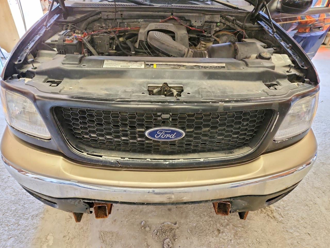2003 Ford F150 Supercrew Black vin: 1FTRW08L43KD82823