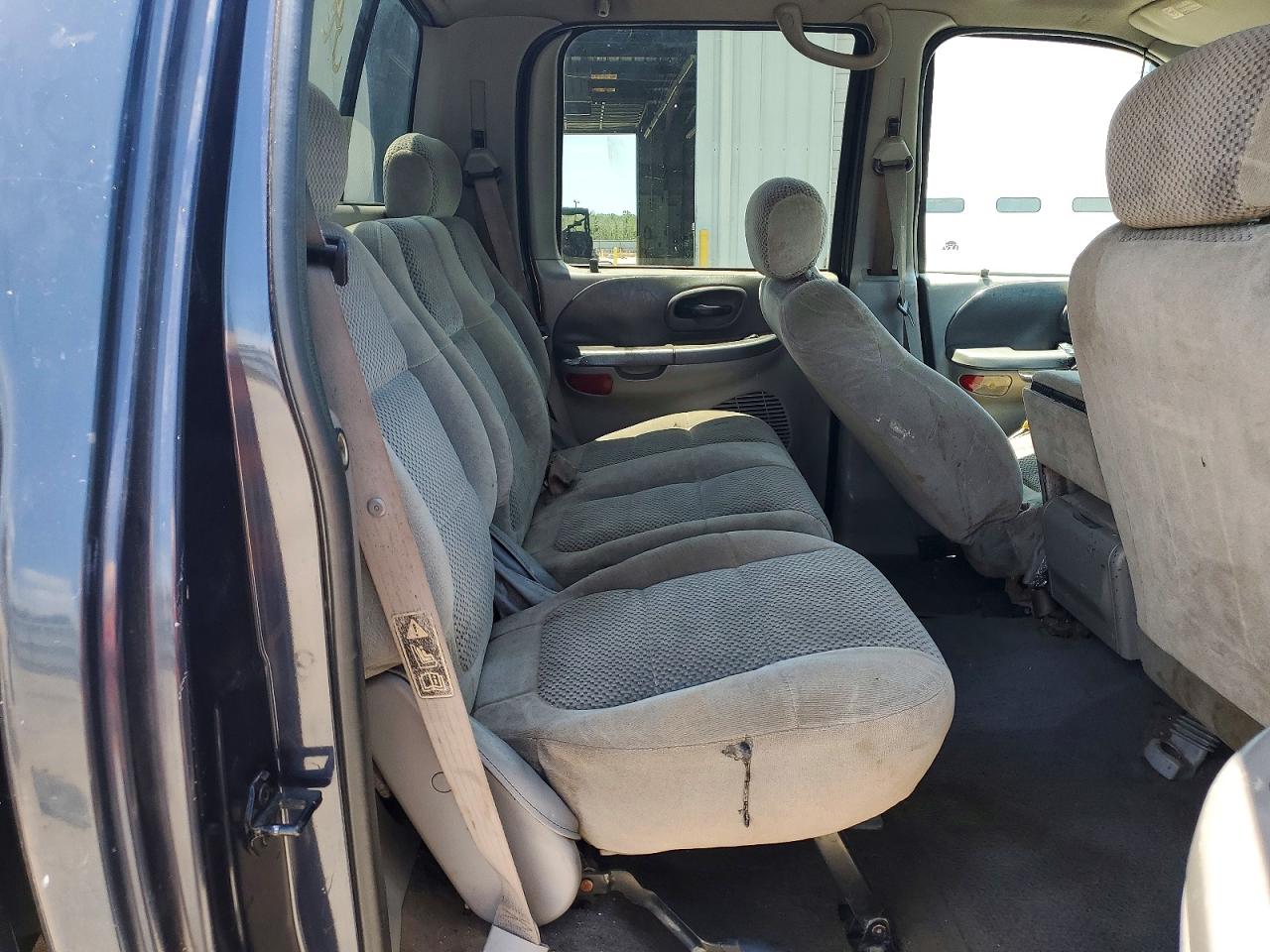 2001 Ford F150 Supercrew Blue vin: 1FTRW08L51KB32374