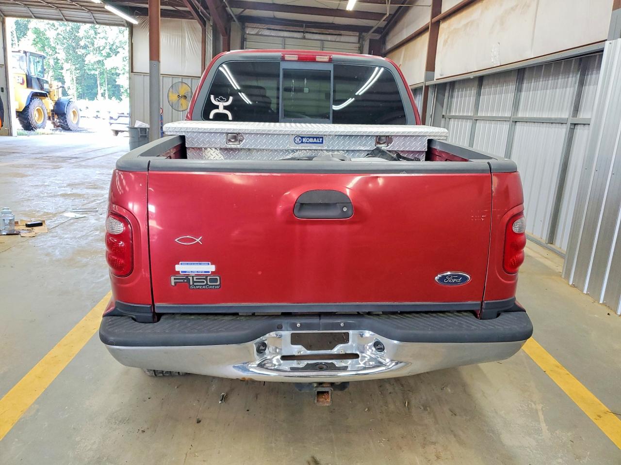 2001 Ford F150 Supercrew Red vin: 1FTRW08L51KB98472