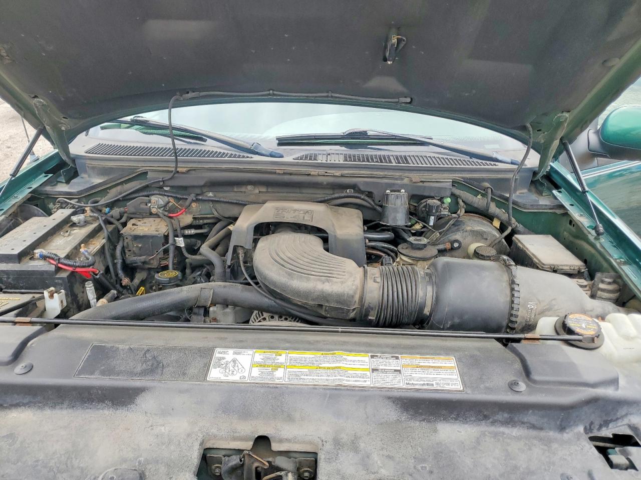 2001 Ford F150 Supercrew Green vin: 1FTRW08L51KD80009