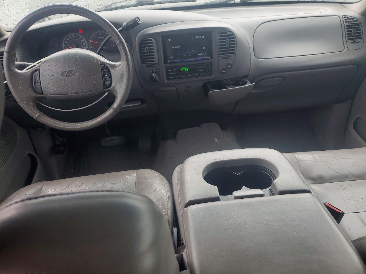 2002 Ford F150 Supercrew Gray vin: 1FTRW08L52KD17140