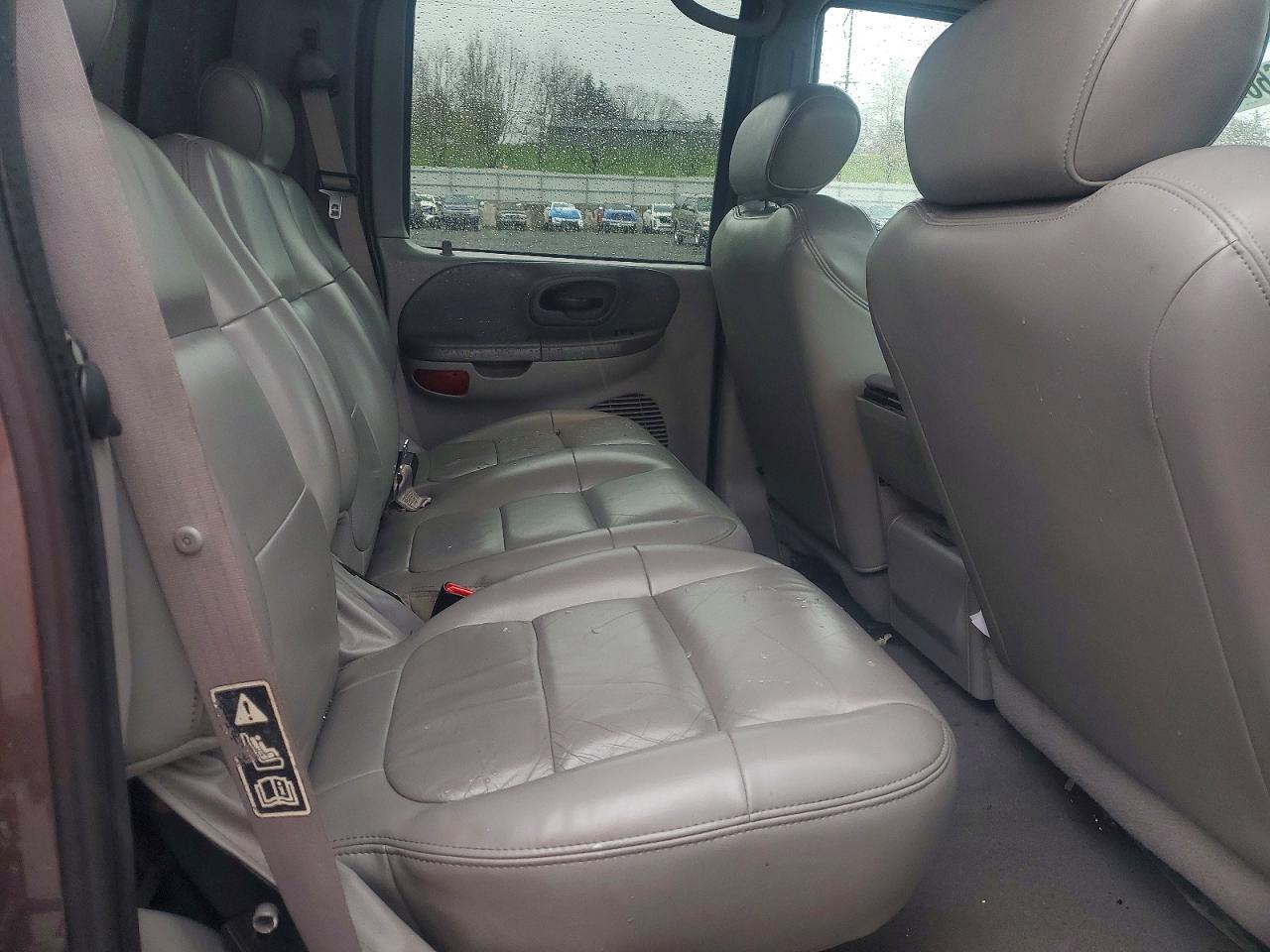 2002 Ford F150 Supercrew Gray vin: 1FTRW08L52KD17140