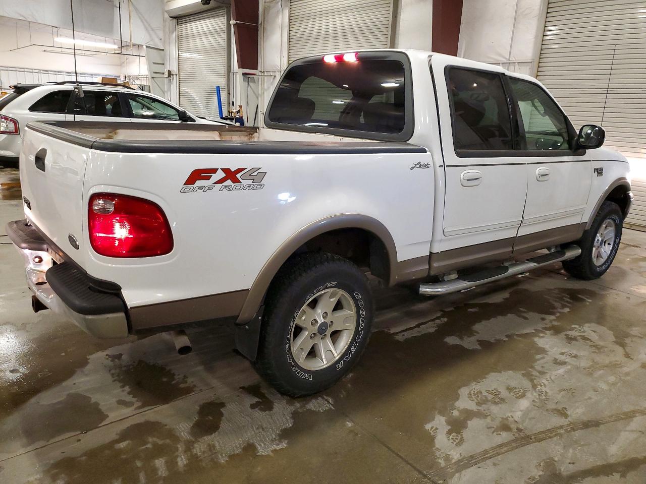 2003 Ford F150 Supercrew White vin: 1FTRW08L53KB38968
