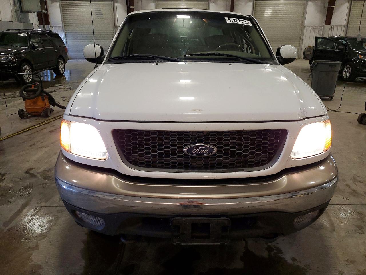 2003 Ford F150 Supercrew White vin: 1FTRW08L53KB38968