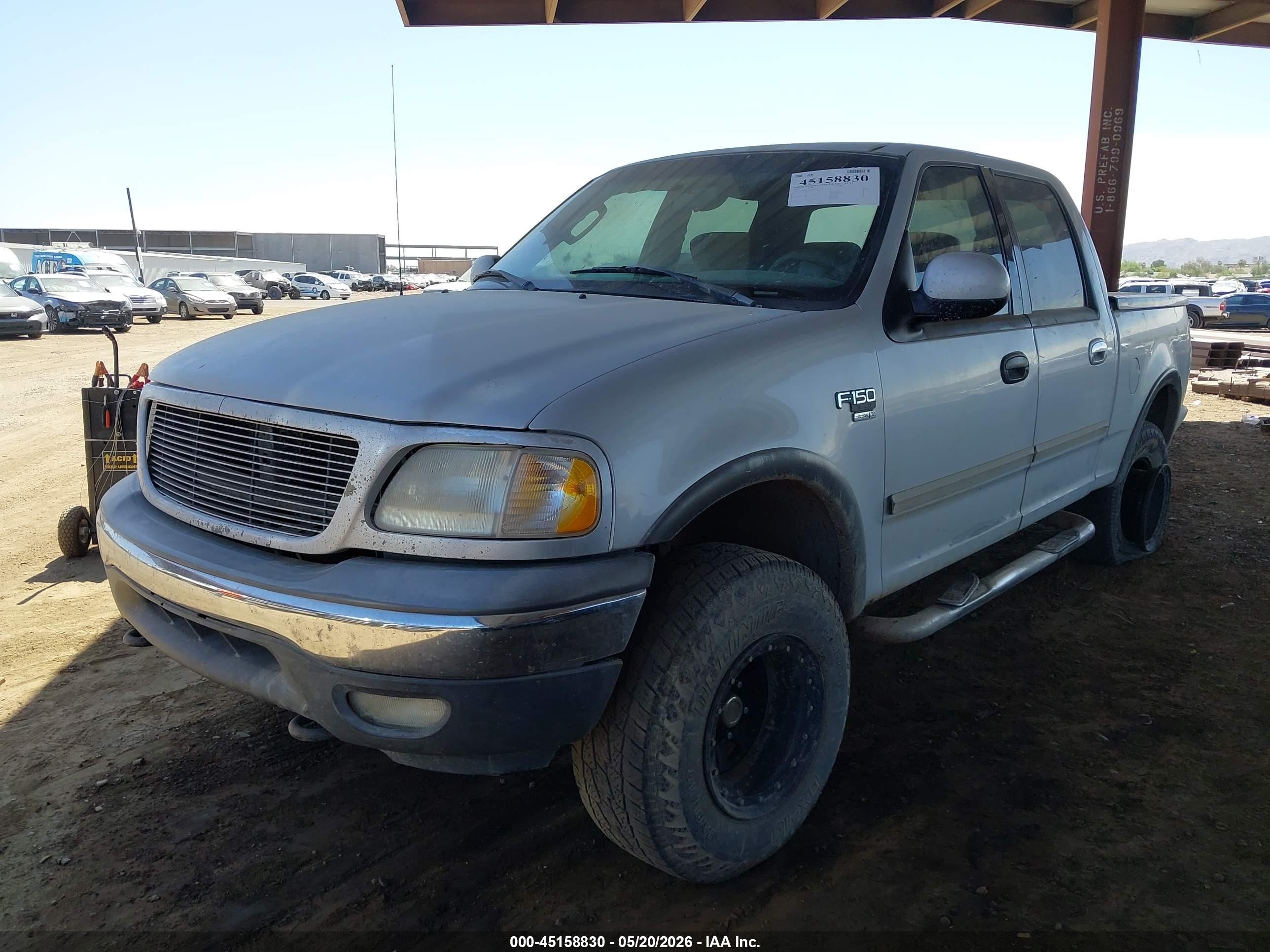 2003 Ford F-150 Lariat/xlt Серебряный vin: 1FTRW08L53KD83754