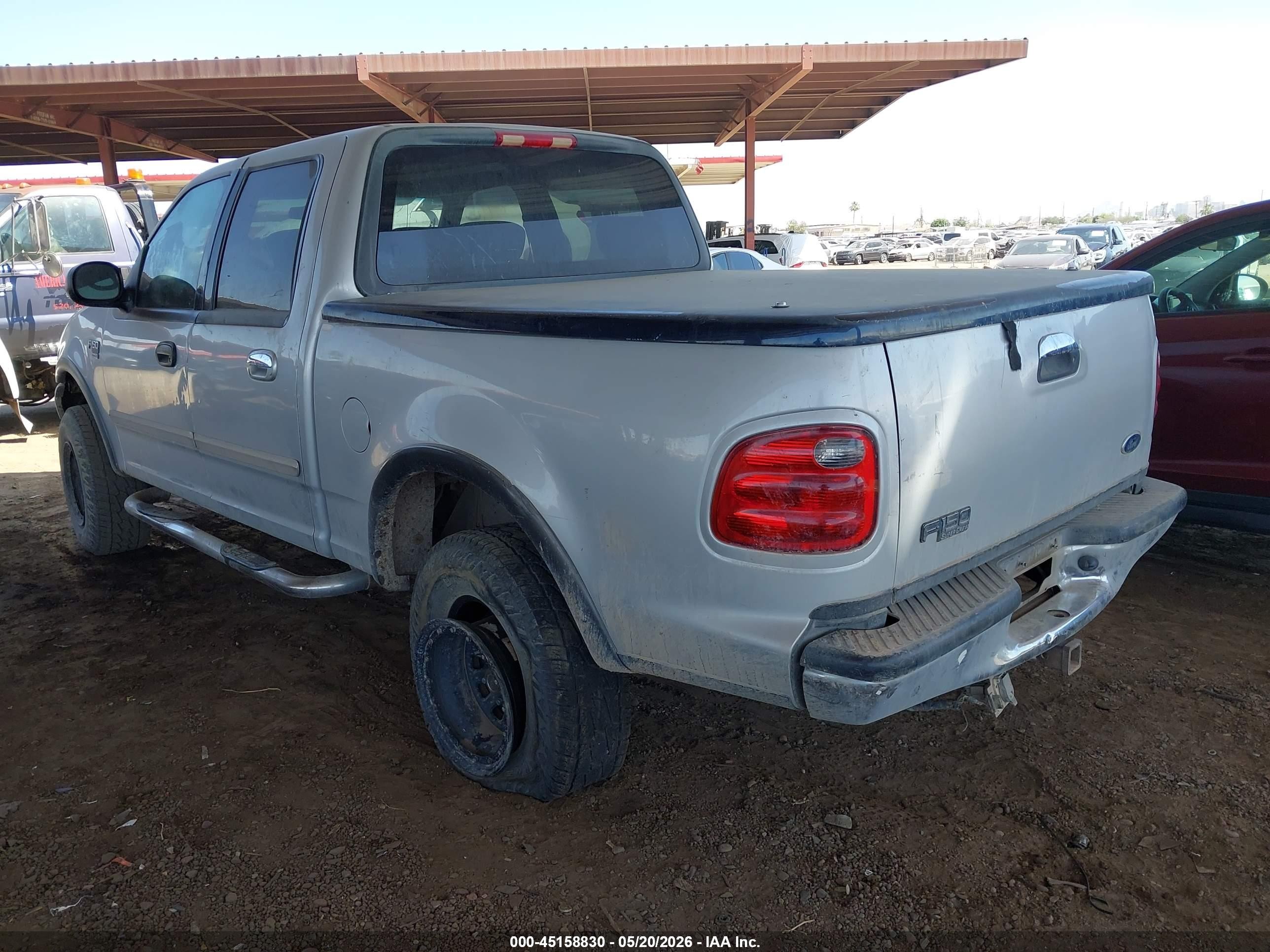 2003 Ford F-150 Lariat/xlt Серебряный vin: 1FTRW08L53KD83754