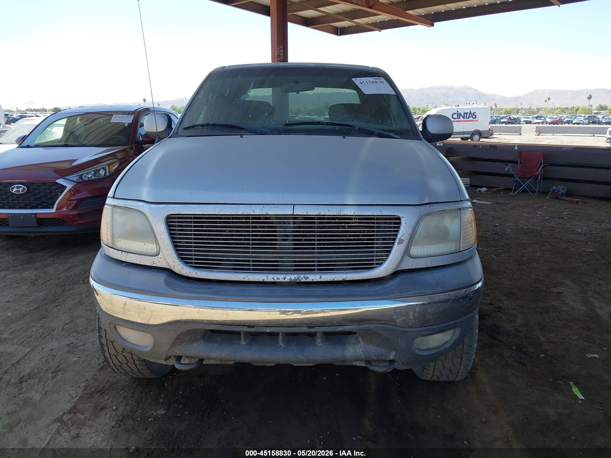 2003 Ford F-150 Lariat/xlt Серебряный vin: 1FTRW08L53KD83754