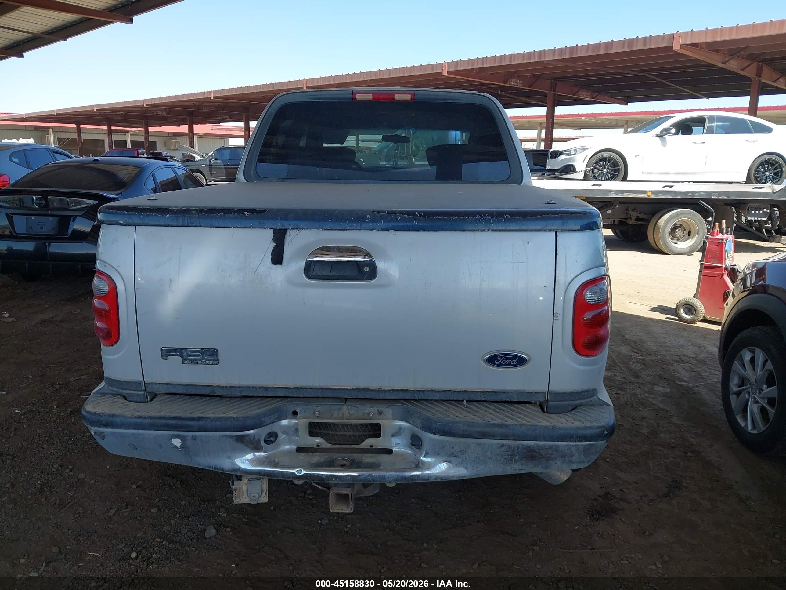 2003 Ford F-150 Lariat/xlt Серебряный vin: 1FTRW08L53KD83754