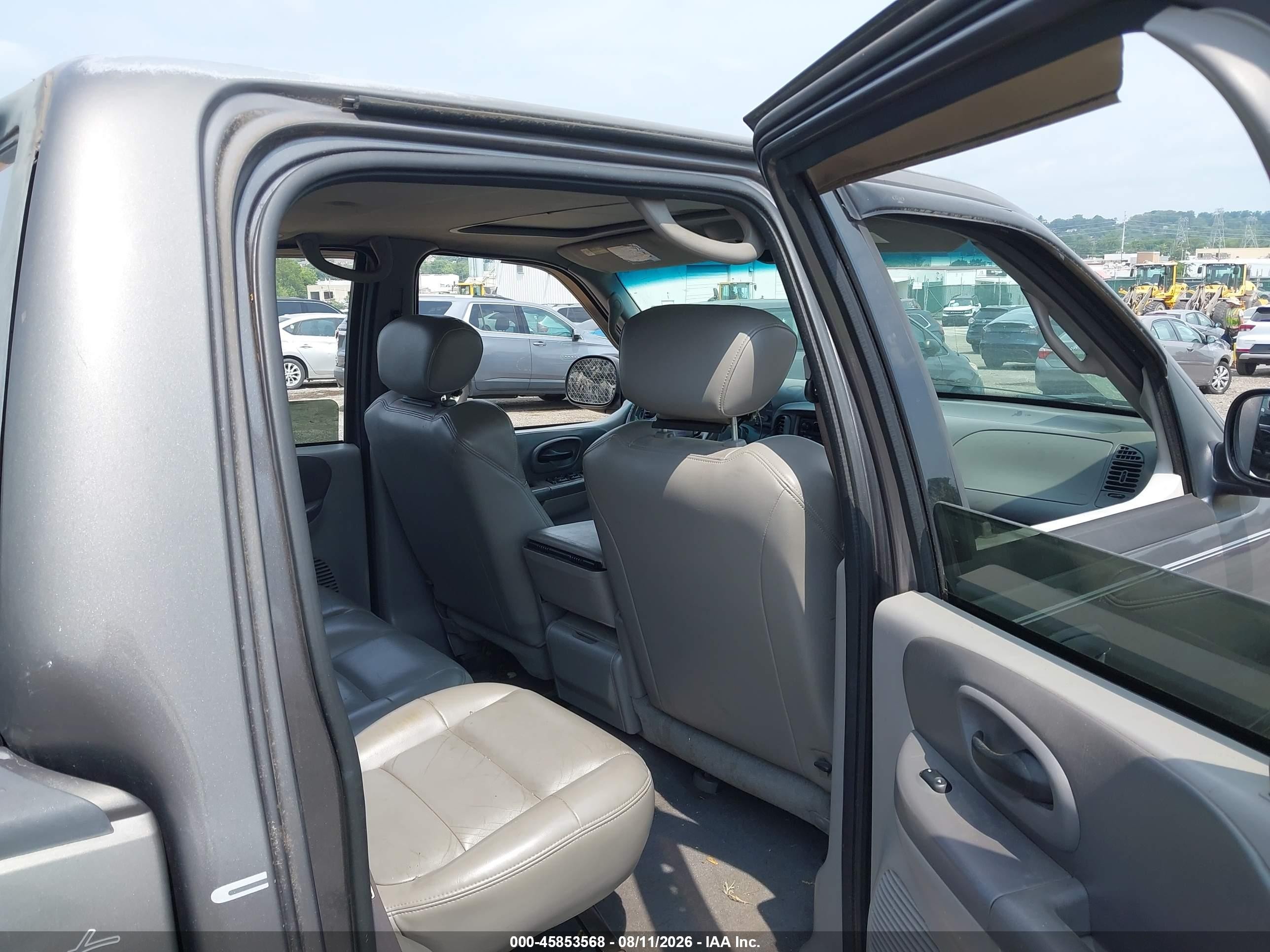 2002 Ford F-150 Lariat/xlt Gray vin: 1FTRW08L62KA99256
