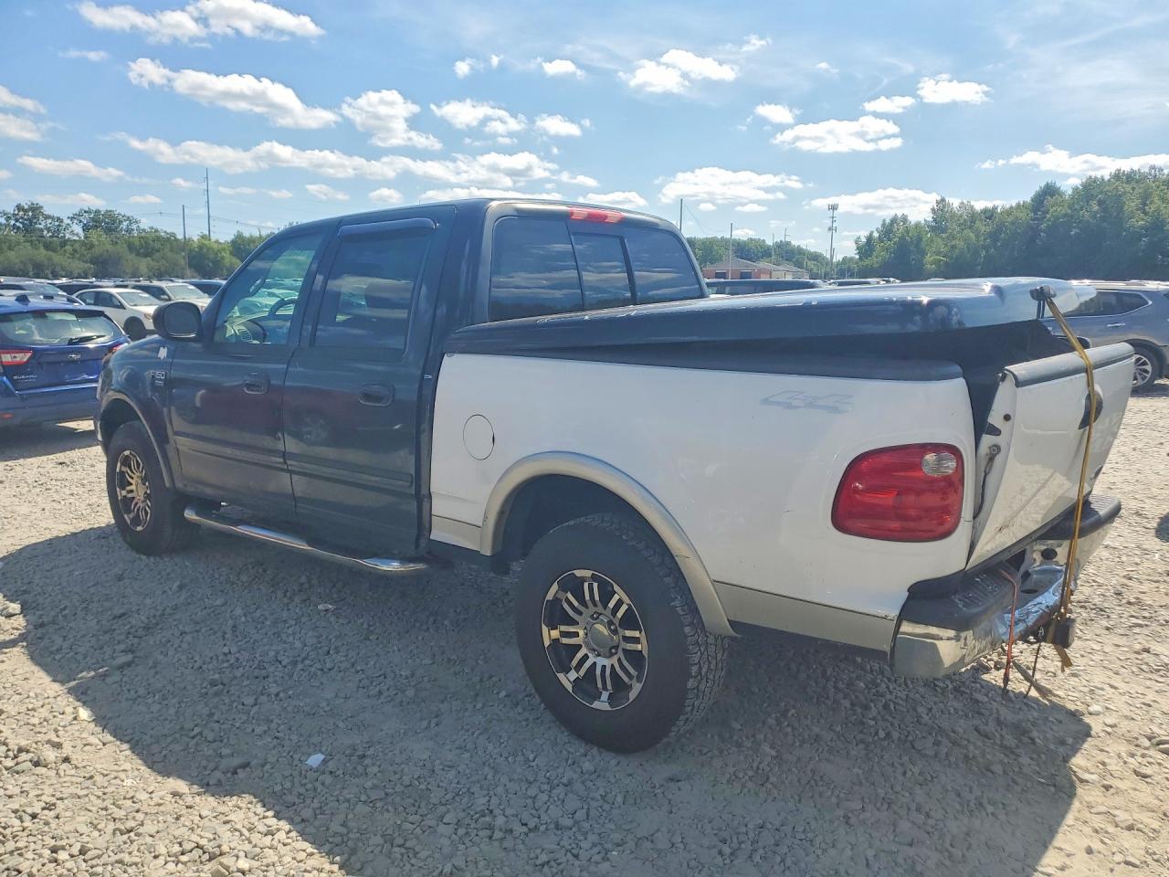 2002 Ford F150 Supercrew Black vin: 1FTRW08L62KB42994