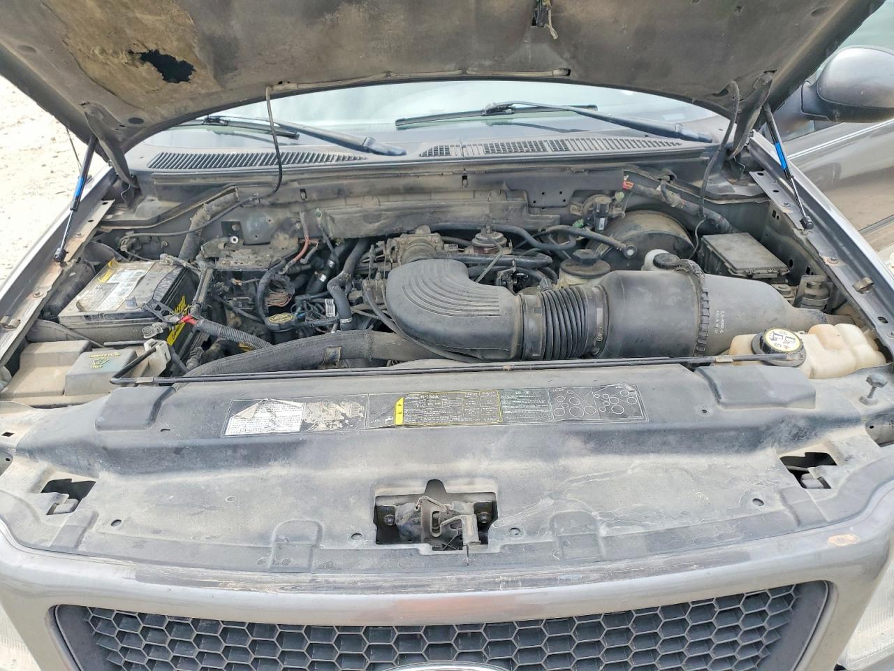 2002 Ford F150 Supercrew Серый vin: 1FTRW08L62KB57110