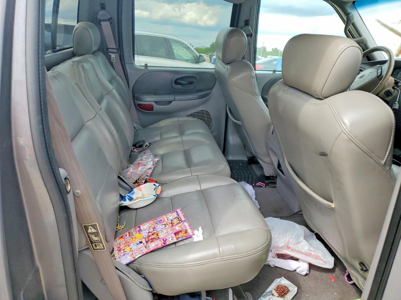 2002 Ford F150 Supercrew Серый vin: 1FTRW08L62KB57110