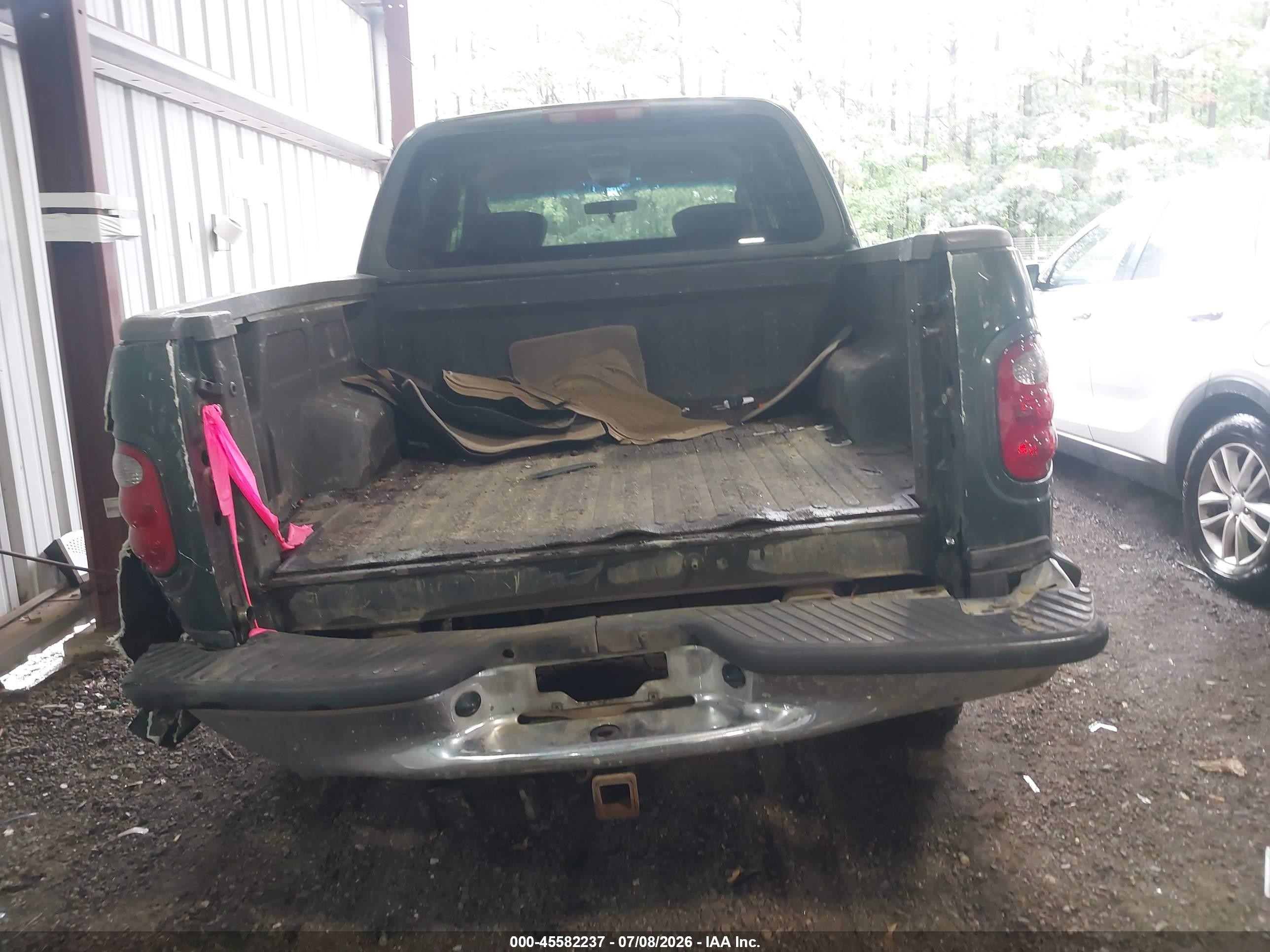 2002 Ford F-150 Lariat/xlt Green vin: 1FTRW08L62KD17423
