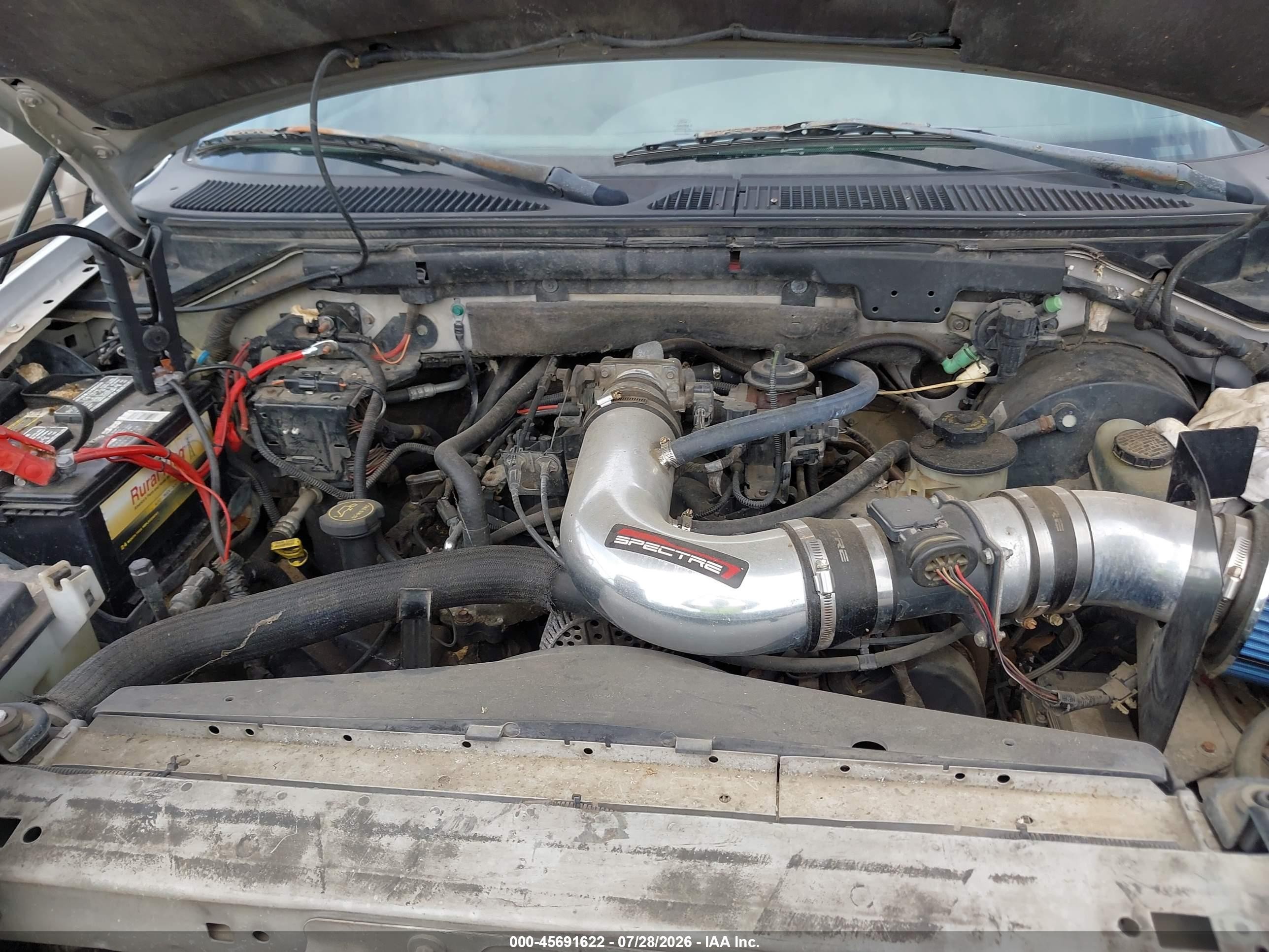 2002 Ford F-150 Lariat/xlt Silver vin: 1FTRW08L62KD17924
