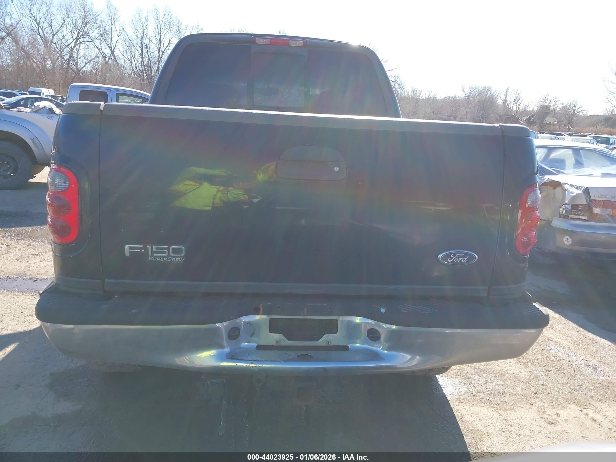 2002 Ford F-150 Lariat/xlt Black vin: 1FTRW08L62KD36862