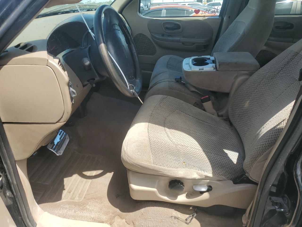 2001 Ford F150 Supercrew Черный vin: 1FTRW08L71KD54446