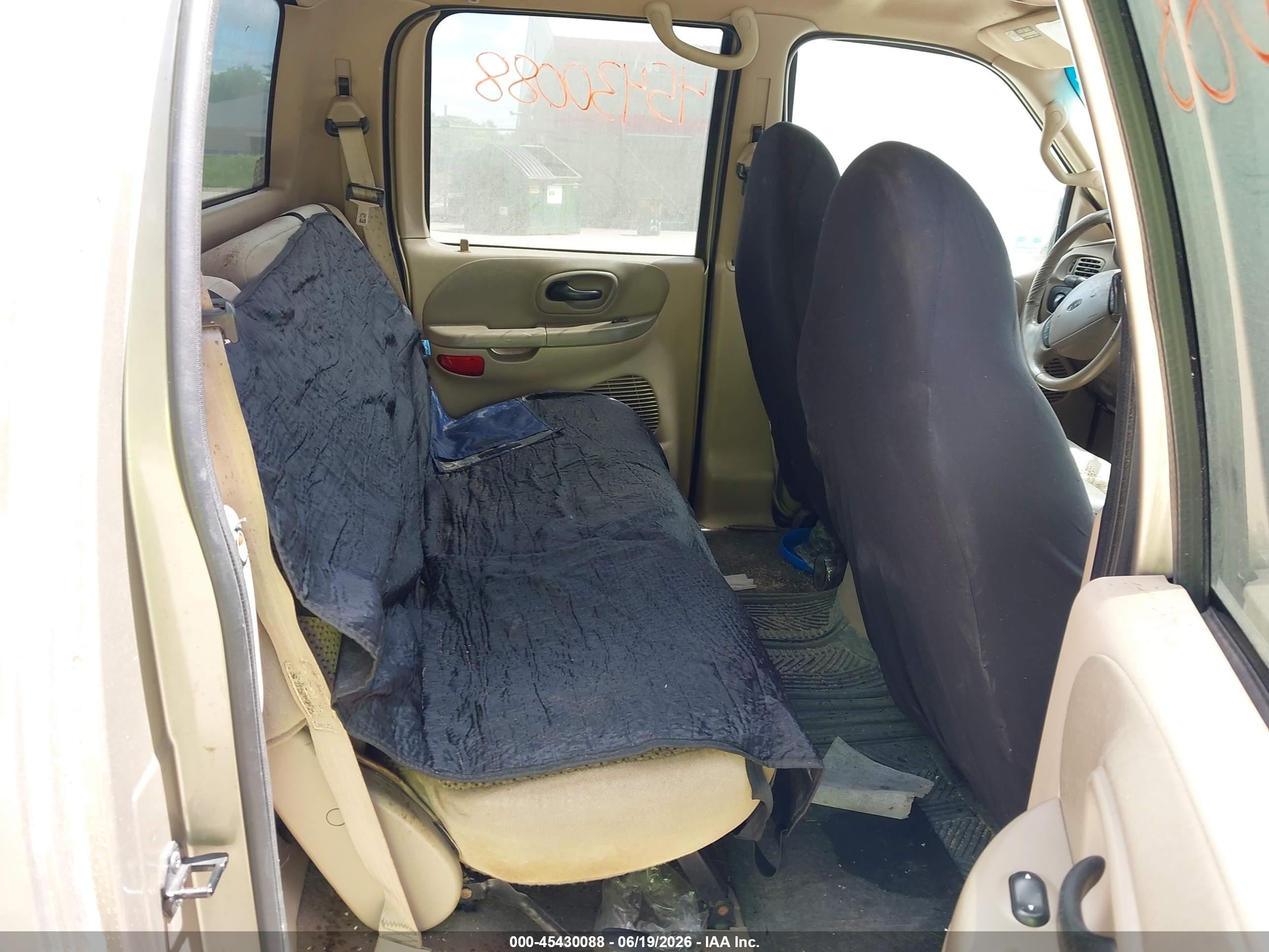 2001 Ford F-150 King Ranch Edition/lariat/xlt Tan vin: 1FTRW08L71KE87496