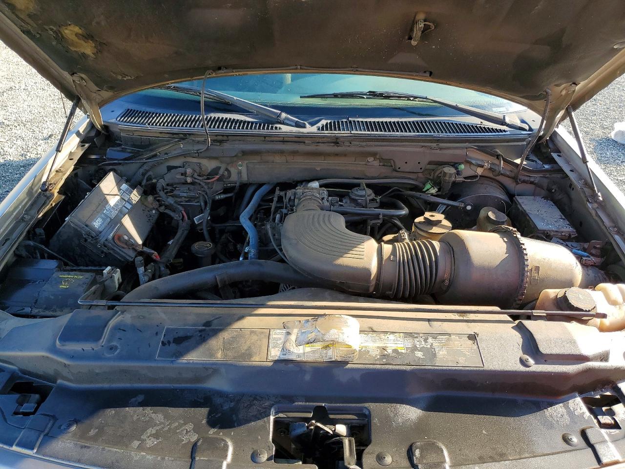 2001 Ford F150 Supercrew Tan vin: 1FTRW08L71KF36664