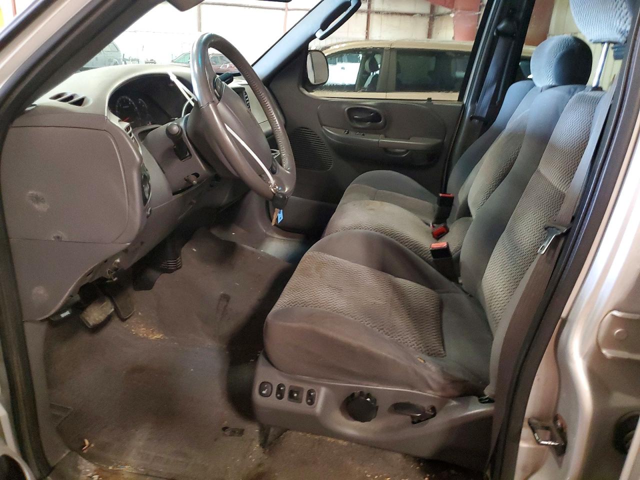 2002 Ford F150 Supercrew Silver vin: 1FTRW08L72KC57300