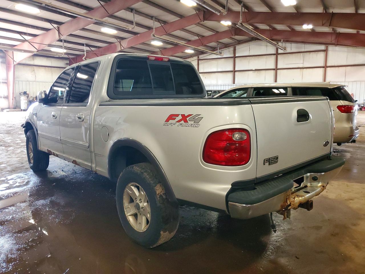 2002 Ford F150 Supercrew Silver vin: 1FTRW08L72KC57300