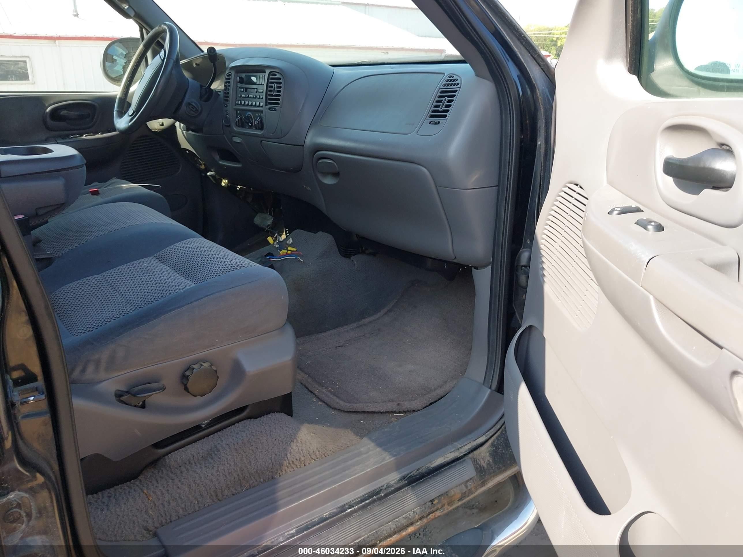 2002 Ford F-150 Lariat/xlt Черный vin: 1FTRW08L72KC89003