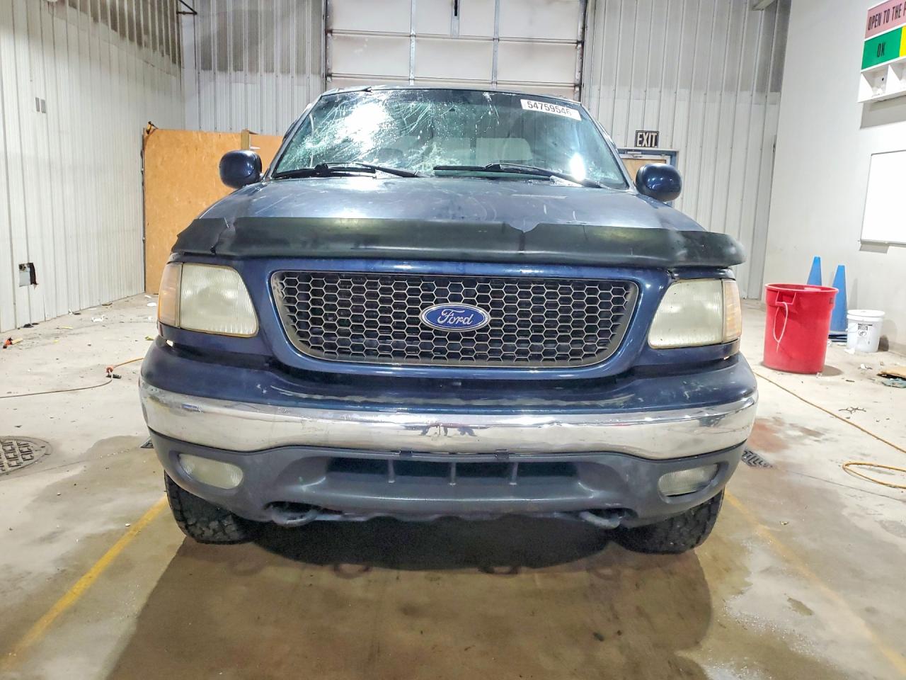 2002 Ford F150 Supercrew Blue vin: 1FTRW08L72KE17191