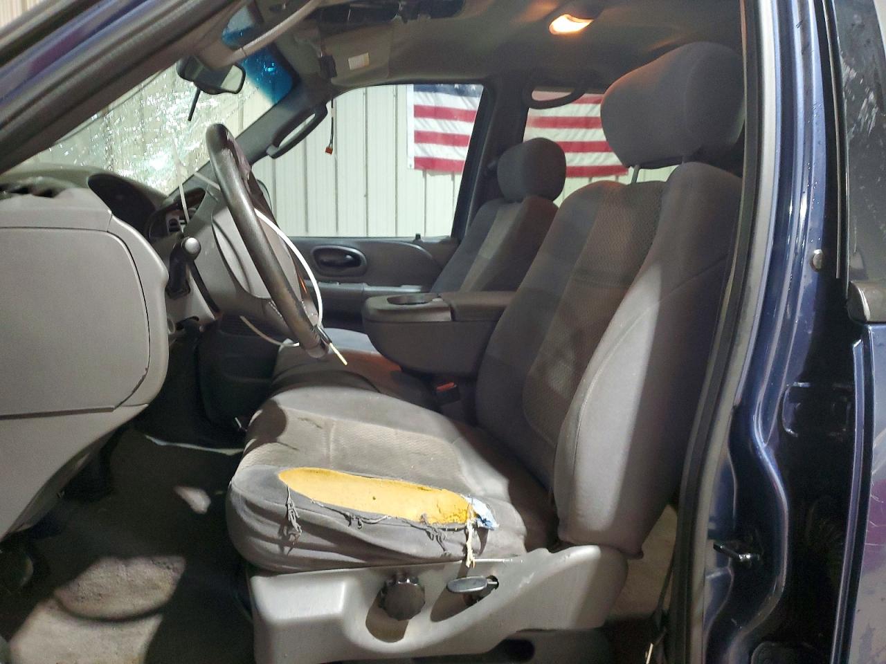 2002 Ford F150 Supercrew Blue vin: 1FTRW08L72KE17191