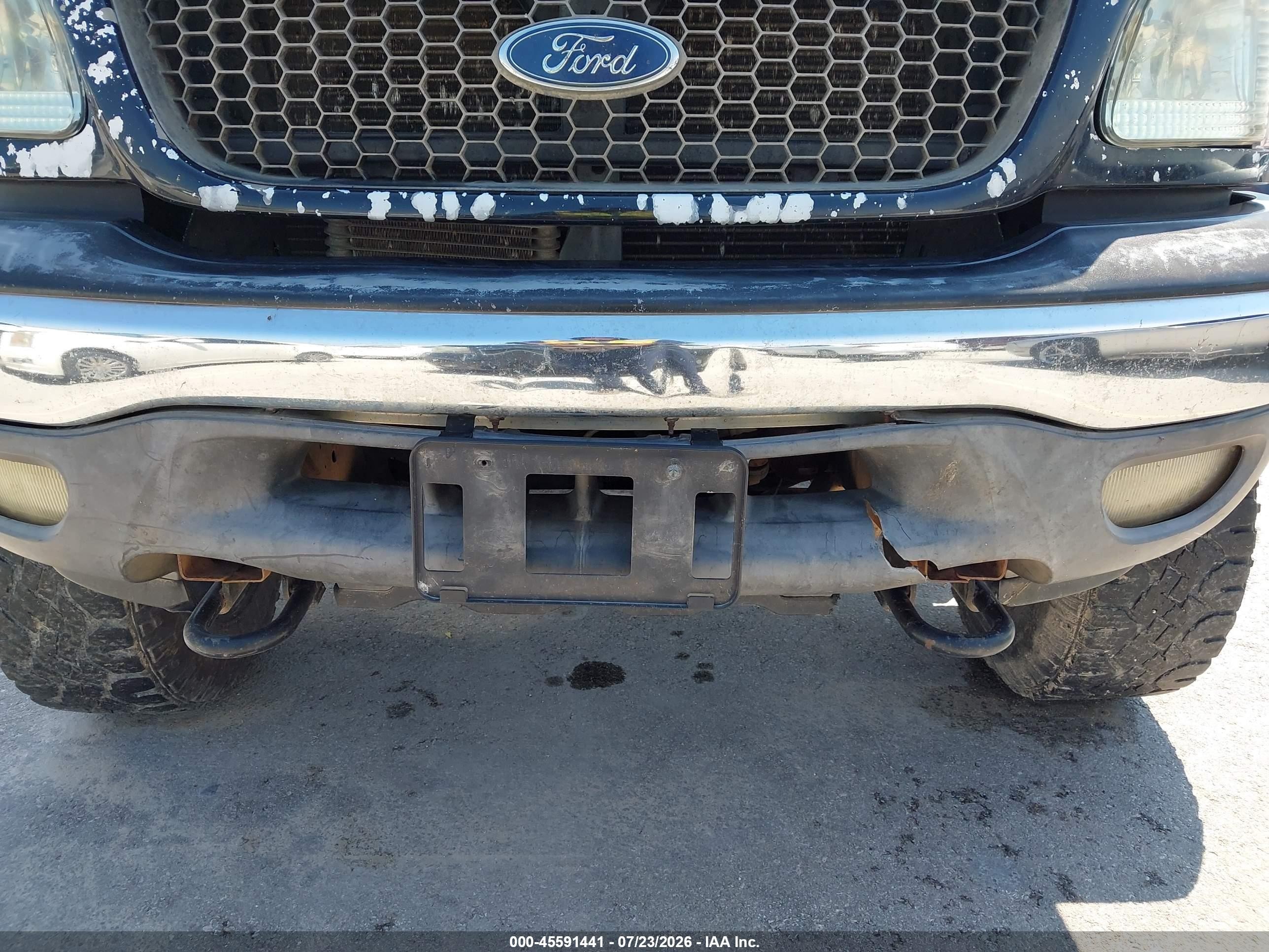 2003 Ford F-150 Lariat/xlt Black vin: 1FTRW08L73KC91058