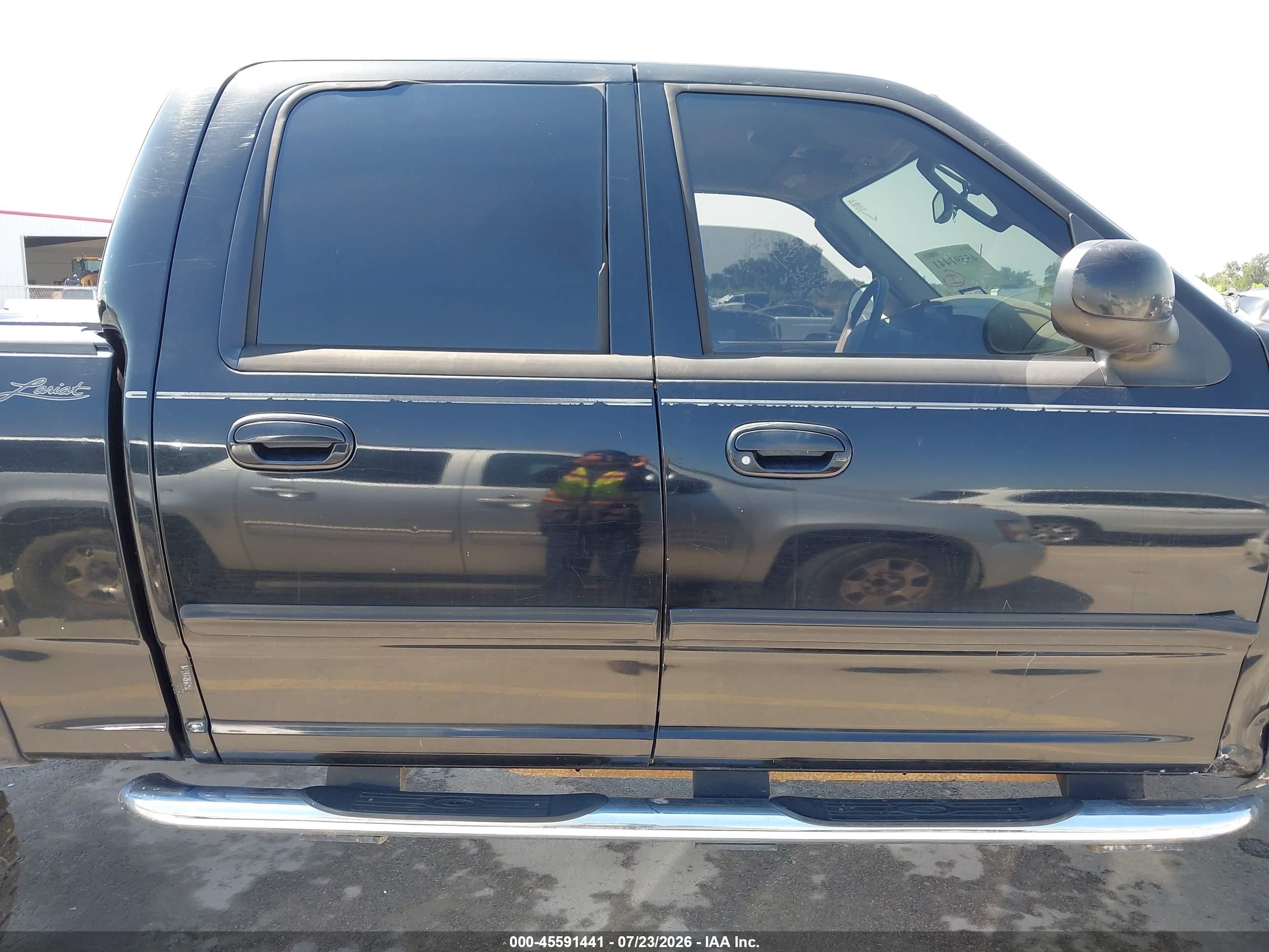 2003 Ford F-150 Lariat/xlt Black vin: 1FTRW08L73KC91058
