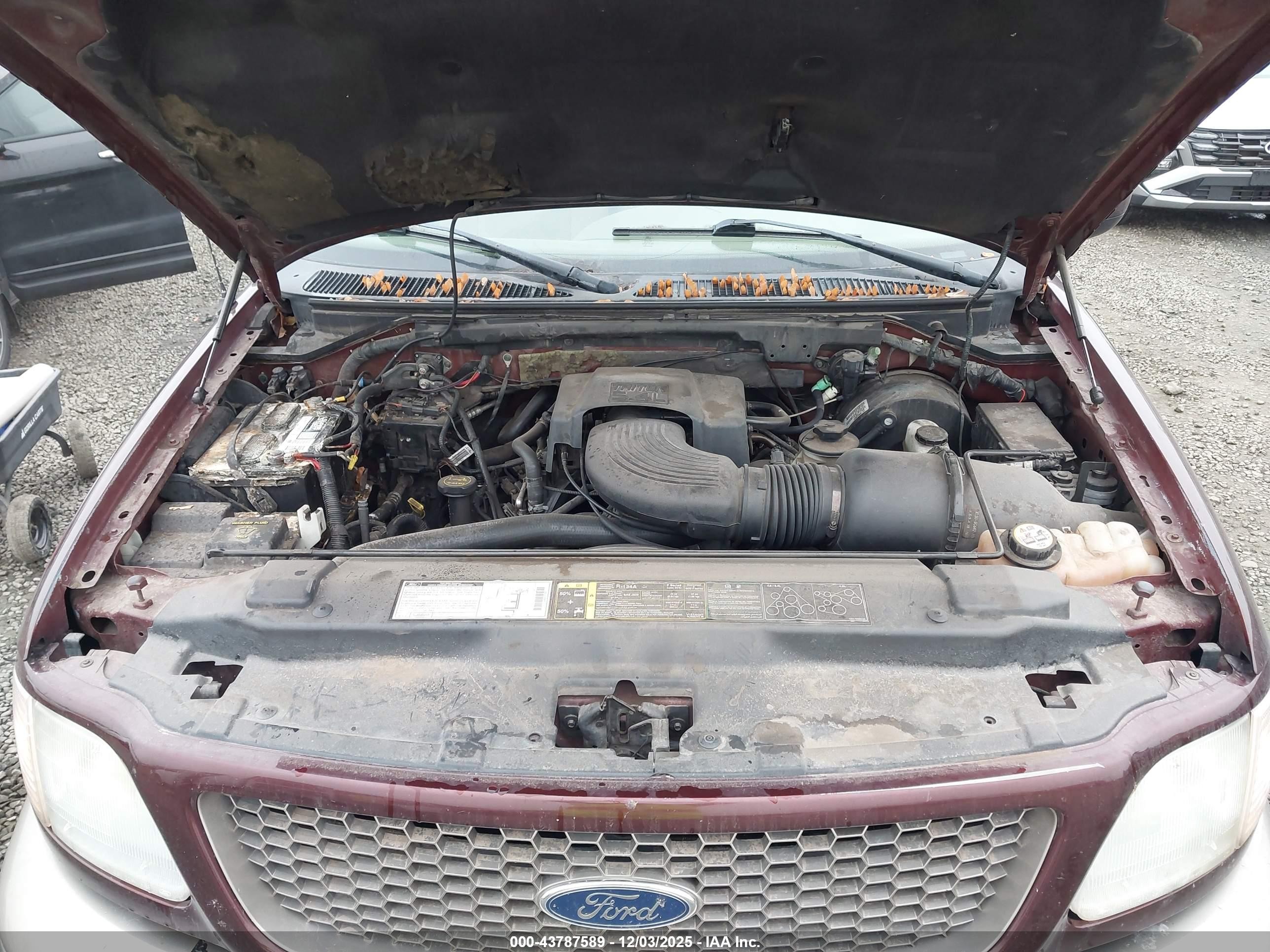 2001 Ford F-150 Supercrew King Ranch/lariat/xlt Maroon vin: 1FTRW08L81KA22824