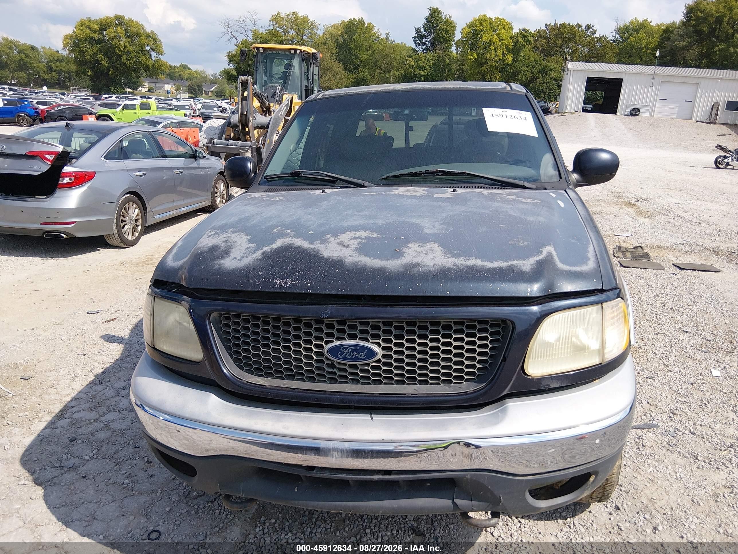 2001 Ford F-150 King Ranch Edition/lariat/xlt Blue vin: 1FTRW08L81KF96016